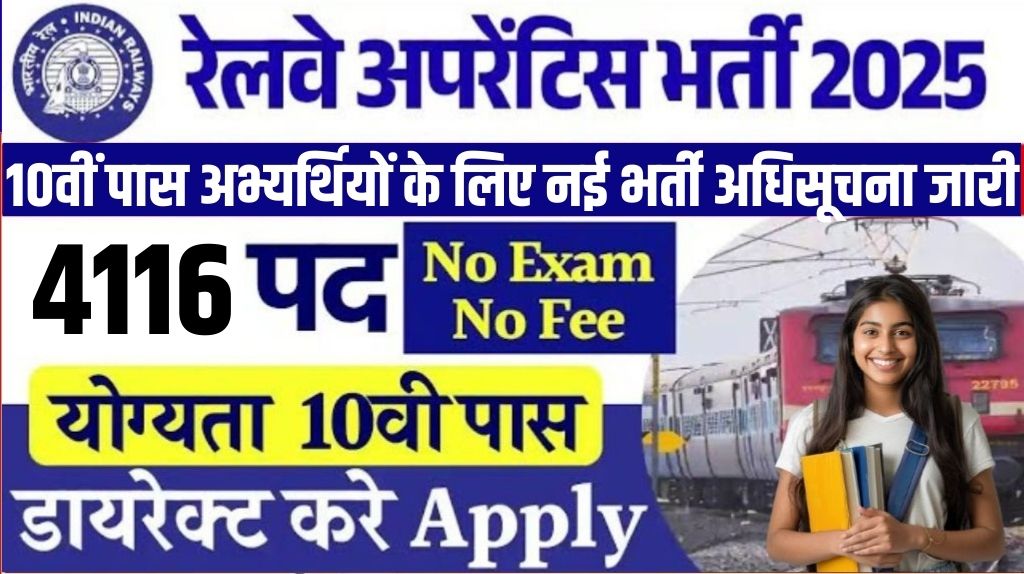 RRC NR Apprentice Bharti 2025